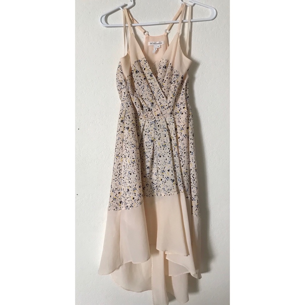 BCBGeneration Asymmetrical Racerback Dress